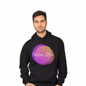 FashionStore Retro Kontrast-Hoodie