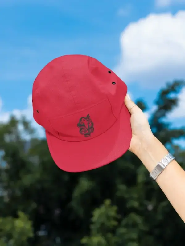 Frau mit Schlange Flexfit Cap