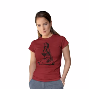 PinUp Relaxed Fit Frauen T-Shirt