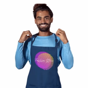 Retro Kontrastschuerze