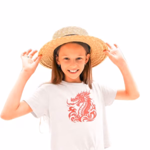 Teen Cropped Jersey-T-Shirt