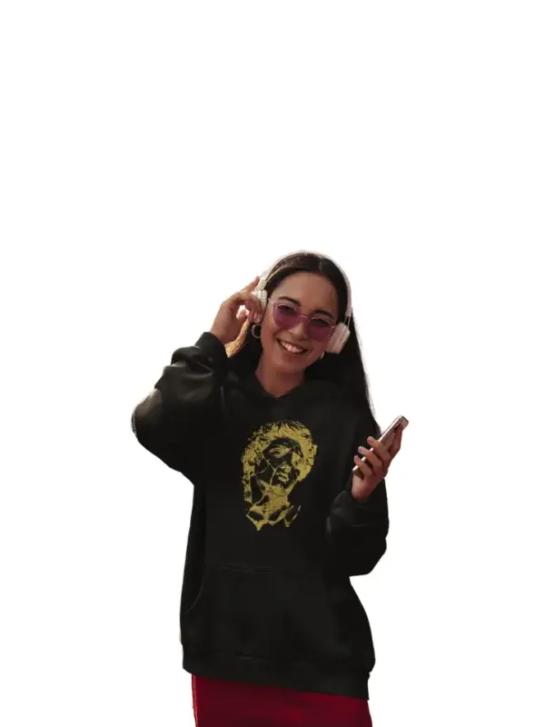 kopf römer Teenager Kontrast-Hoodie