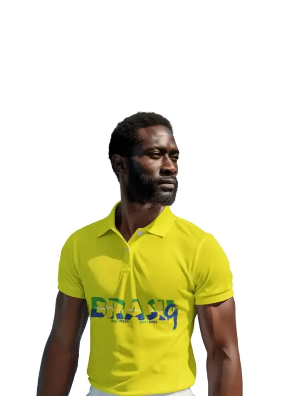 Brazil WM JAKO Männer Polo Organic