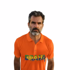 Brazil WM JAKO Männer Polo Organic