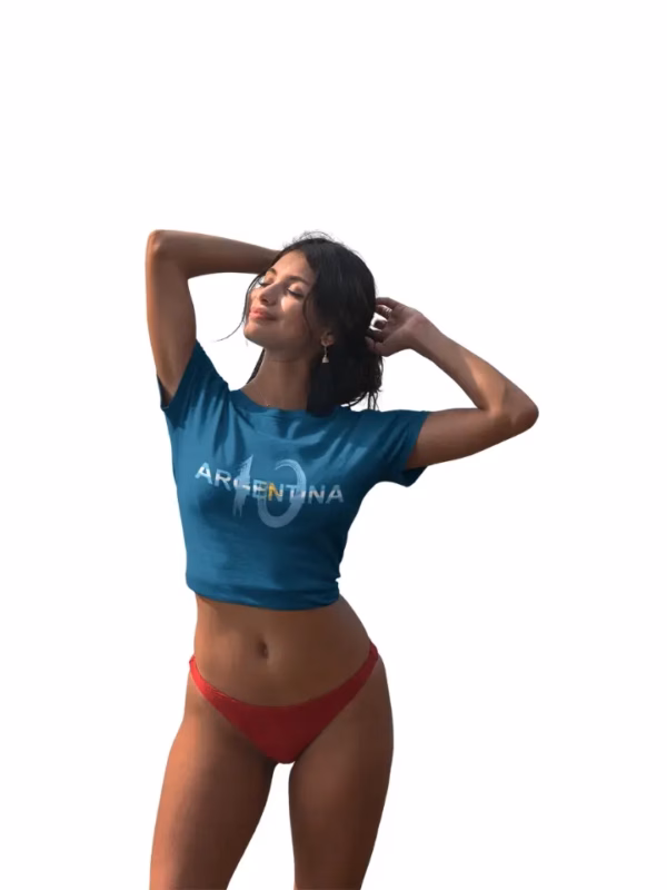 Argentina 10 Cropped T-Shirt