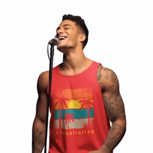 Beach Inspiration Maenner Bio Tank Top