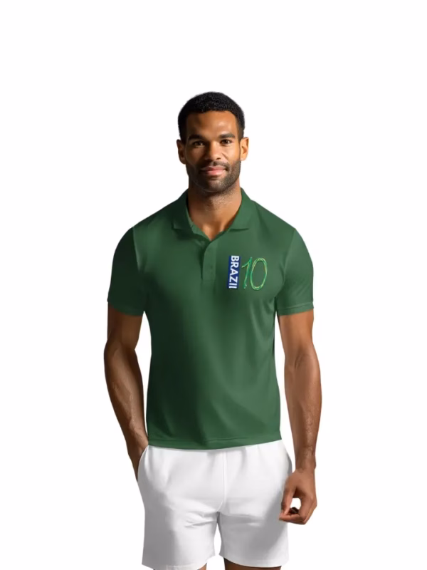 Brazil 10 Maenner Poloshirt