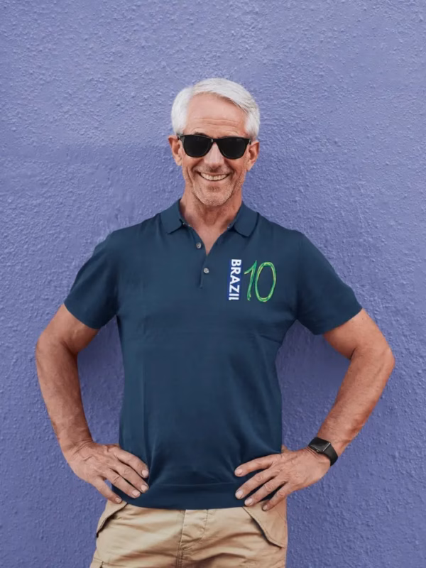 Brazil 10 Maenner Poloshirt