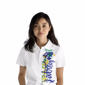 Brazil 42 Frauen Polo Shirt