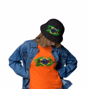 Brazil Country StanleyStella recycelter Bucket Hat
