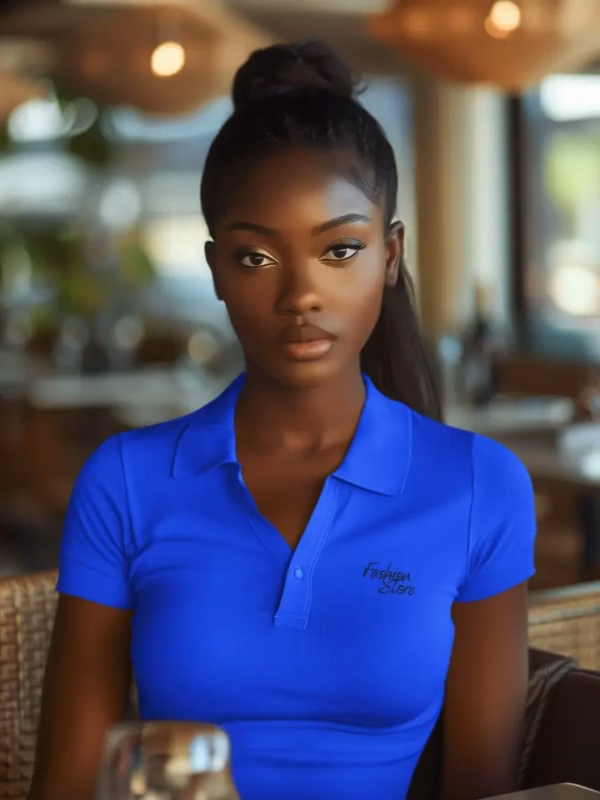 Fashion Store Frauen Polo Shirt