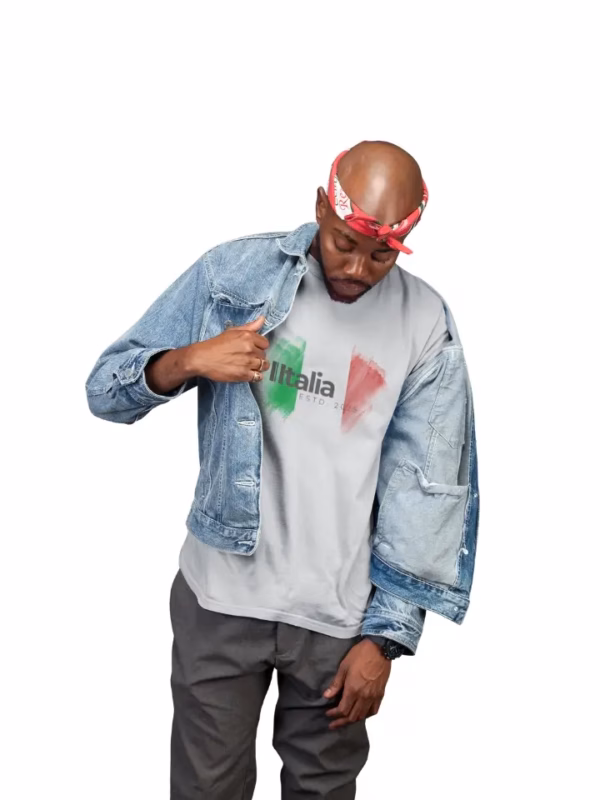 ITALIA est 2025 Maenner Vintage T-Shirt