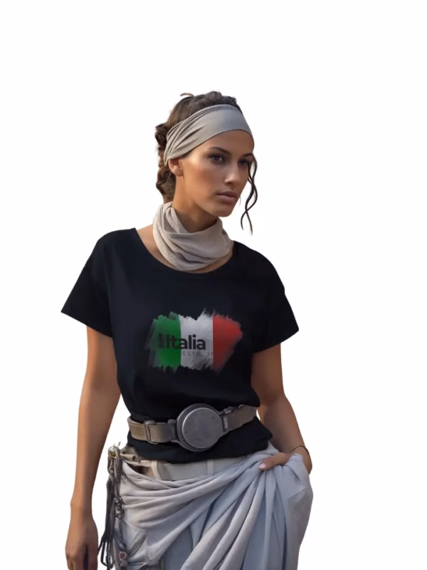 ITALIA est 2025 Relaxed Fit Frauen T-Shirt