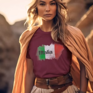 ITALIA est 2025 Relaxed Fit Frauen T-Shirt