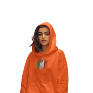 Italia 10 Organic Relaxed Hoodie Made in EU