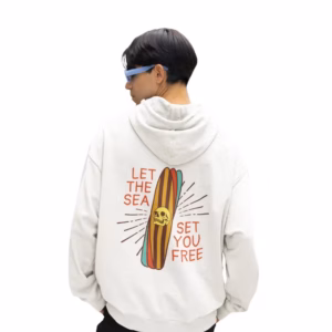 Let the Sea, set you free Maenner Premium Kapuzenjacke