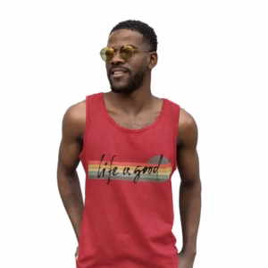 Life is good Maenner Bio Tank Top