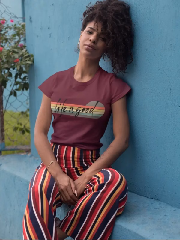 Life is good Relaxed Fit Frauen T-Shirt
