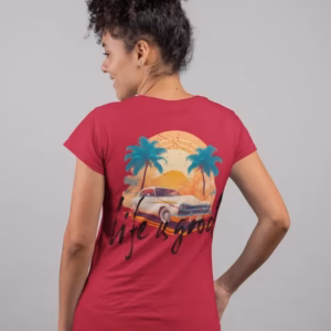 Life is good Unisex Tri-Blend T-Shirt von Bella + Canvas