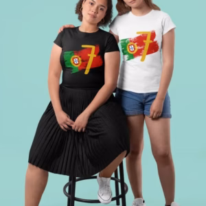 Portugal 7 Relaxed Fit Frauen T-Shirt