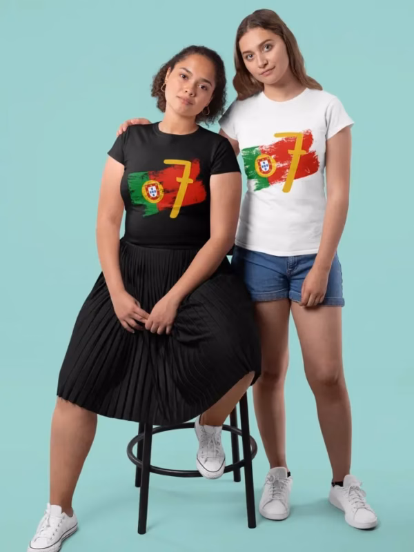 Portugal 7 Relaxed Fit Frauen T-Shirt