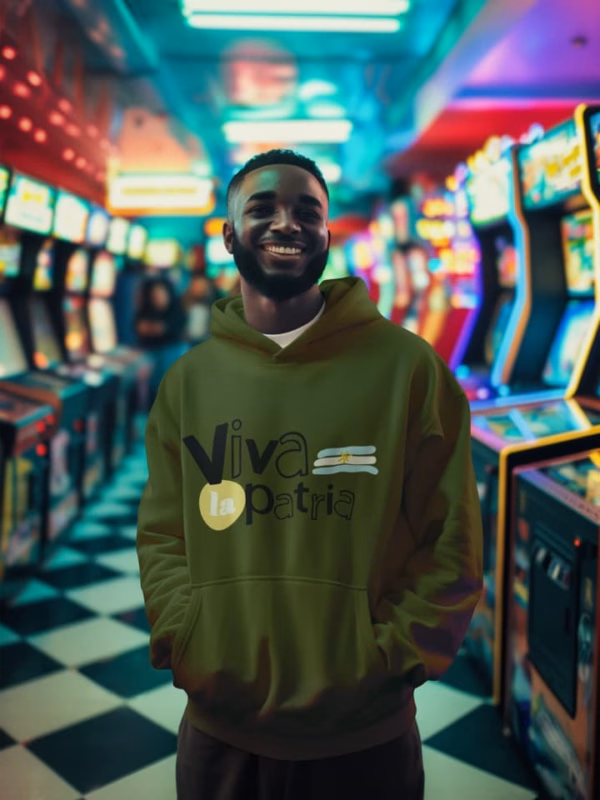 Viva la patria Maenner Premium Hoodie