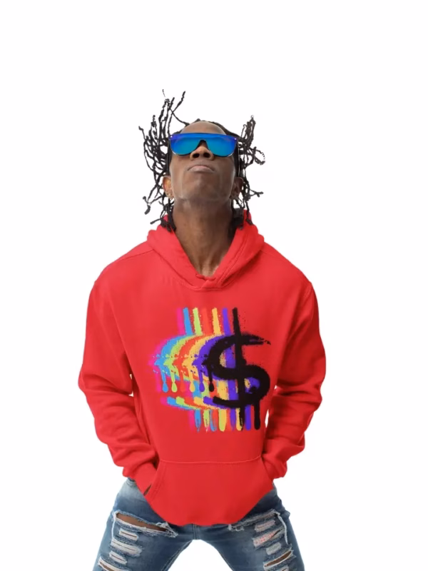 DOLLAR Maenner Premium Bio Hoodie