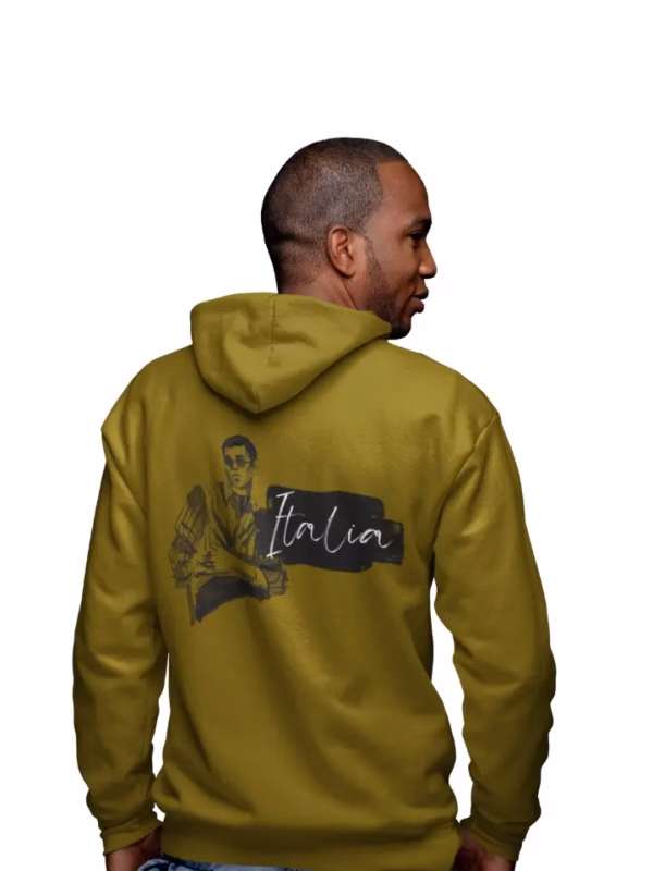 ITALIA Maenner Premium Bio Kapuzenjacke