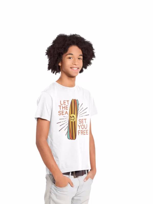 Let the Sea, set you free Teenager Premium Bio T-Shirt
