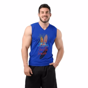 Lets go to the Beach Maenner Premium Tank Top