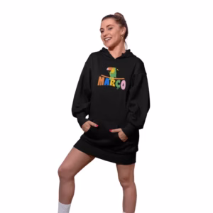 Marcao Hoodie-Kleid