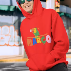 Marcao Maenner Premium Bio Hoodie