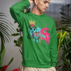 Money Bear Organic Relaxed Crew Neck