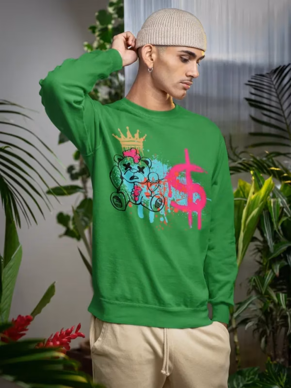 Money Bear Organic Relaxed Crew Neck