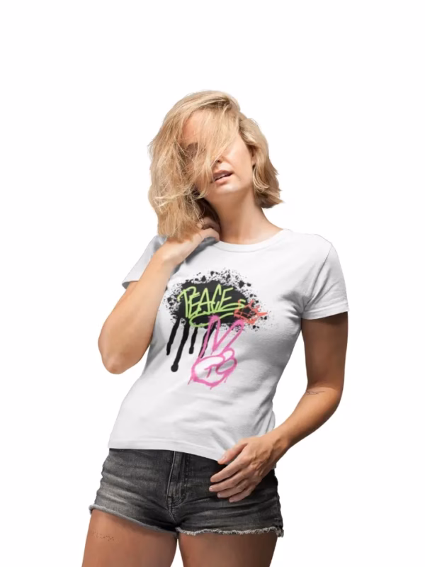 PEACE Cropped T-Shirt