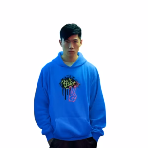 PEACE Teenager Kontrast-Hoodie