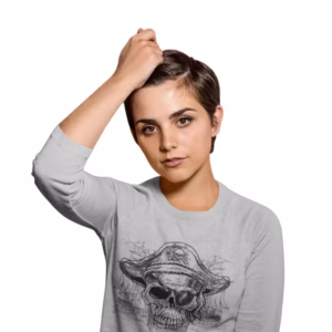 Pirat Frauen Premium 34-Arm Shirt