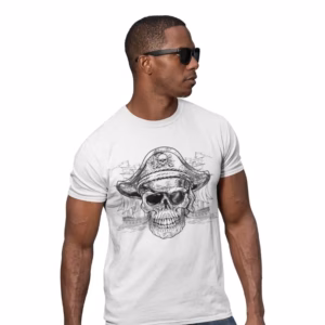 Pirat Maenner Premium Bio T-Shirt