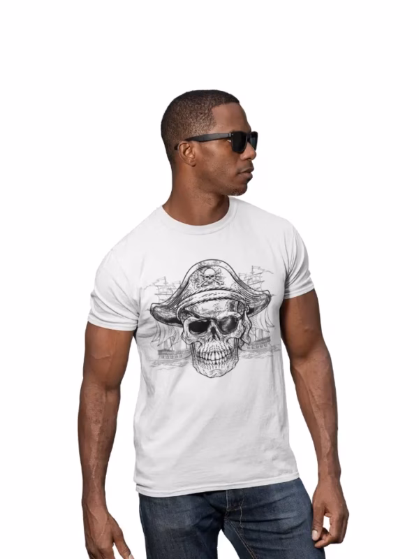 Pirat Maenner Premium Bio T-Shirt