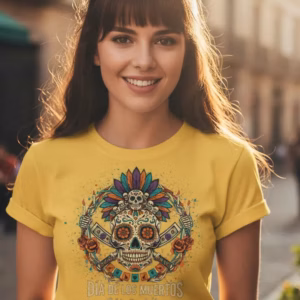 Dia de los Muertos Celebration of Life Frauen Shirt