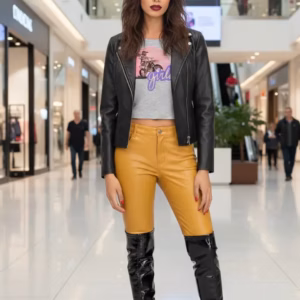 Style Bikergirls Cropped T-Shirt