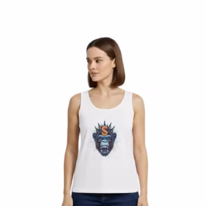 angry Monkey Frauen Tank Top
