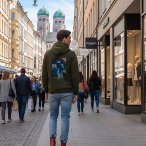 it is what it is Zip Maenner Hoodie