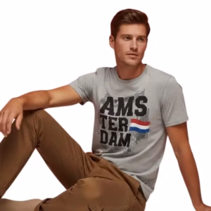 AMSTERDAM Männer Gildan Heavy T-Shirt