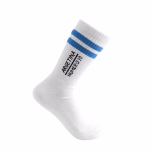 Argentina Numero 10 Gestreifte Tennissocken