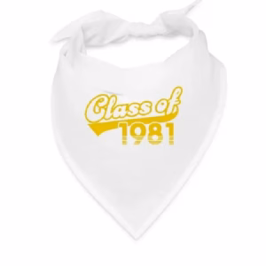 Class of 1981 bandana