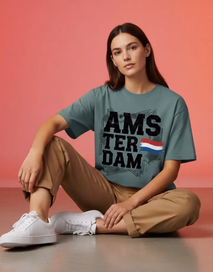 AMSTERDAM Heavyweight Unisex Box Shirt