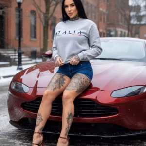 ITALIA CRAFT Frauen Sweatshirt