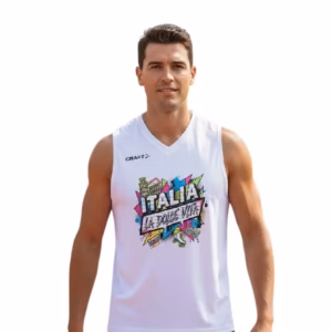 ITALIA la dolce vita Männer Basketball Tank Top