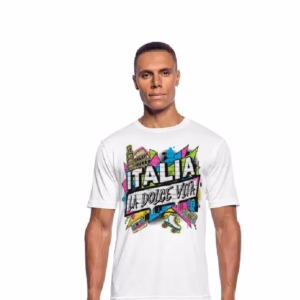 ITALIA la dolce vita Männer T-Shirt atmungsaktiv